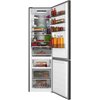 Lodówka AMICA FK3706D.5DFXCM (D) No Frost 200cm Czarny/Inox Bezszronowa (No Frost) Pełny No Frost