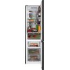 Lodówka AMICA FK3706D.5DFXCM (D) No Frost 200cm Czarny/Inox Zmiana kierunku otwierania drzwi Tak