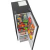 Lodówka AMICA FK3706D.5DFXCM (D) No Frost 200cm Czarny/Inox Kolor / wykończenie boków Czarny/Inox