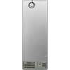 Lodówka AMICA FK3706D.5DFXCM (D) No Frost 200cm Czarny/Inox Szklane wykończenie drzwi Nie