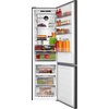 Lodówka AMICA FK3706T.2DFZXC (D) No Frost 200cm Czarny/Inox Bezszronowa (No Frost) Pełny No Frost