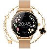 Smartwatch FOREVER Velora SB-306 + bransoletka Verona Różowe złoto Komunikacja Bluetooth