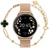 Smartwatch FOREVER Velora SB-306 + bransoletka Verona Różowe złoto Kompatybilna platforma Android