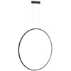 Lampa sufitowa MILAGRO Saturno Black ML8856 Czarny