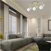Lampa sufitowa MILAGRO Best Gold ML9976 Złoty Pomieszczenie Do kuchni