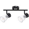 Lampa sufitowa MILAGRO Best Black ML9971 Czarny Zasilanie Sieciowe