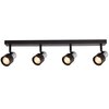 Lampa sufitowa MILAGRO Cino ML9951 Czarny Zasilanie Sieciowe