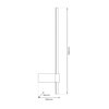 Kinkiet MILAGRO Swing ML1009 Zasilanie Sieciowe