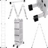 Drabina EXTRALINK Lad4x4M (4.65 m) + Platforma Materiał wykonania Aluminium