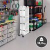 Drabina EXTRALINK Lad4x4M (4.65 m) + Platforma System teleskopowy Nie