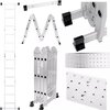 Drabina EXTRALINK Lad3x4M (3.55 m) + Platforma Materiał wykonania Aluminium