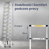 Drabina EXTRALINK LAD38ST (3.8 m ) Nośność [kg] 150
