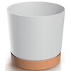 Donica PROSPERPLAST Tubo PM (23.9 x 23.9 cm) 8L Biały