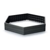 Rabata ogrodowa PROSPERPLAST Base Woody IBWH-S433 Antracytowy