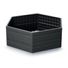 Rabata ogrodowa PROSPERPLAST Base Woody IBWH-S433 Antracytowy Materiał Tworzywo sztuczne