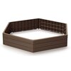 Rabata ogrodowa PROSPERPLAST Base Woody IBWH-7587U Brązowy