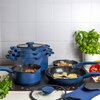 Garnek AMBITION Cobalt 20 cm 2.6L Przeznaczenie Kuchnie gazowe