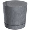 Donica PROSPERPLAST Tubo P Beton Effect DPOP240E-425U 8L Marengo