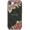 Etui GUESS 4G Flowers Print MagSafe do Apple iPhone 16e Czarny Model telefonu iPhone 16e