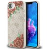 Etui GUESS 4G Flowers Print MagSafe do Apple iPhone 16e Różowy