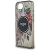 Etui GUESS IML Flowers MagSafe do Apple iPhone 16e Czarny Typ Etui nakładka