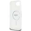 Etui GUESS IML Glitter Circle MagSafe do Apple iPhone 16e Przezroczysty Gwarancja 24 miesiące