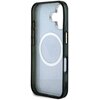 Etui GUESS IML Metal Glitter 4G Circle Triangle MagSafe do Apple iPhone 16 Czarny Gwarancja 24 miesiące