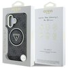 Etui GUESS IML Metal Glitter 4G Circle Triangle MagSafe do Apple iPhone 16 Czarny Marka telefonu Apple