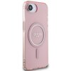 Etui GUESS IML Glitter Circle MagSafe do Apple iPhone 16e Różowy Kompatybilność Apple iPhone 16e