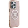 Etui GUESS IML Metal Glitter 4G Circle Triangle MagSafe do Apple iPhone 16 Pro Różowy Kompatybilność Apple iPhone 16 Pro