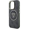 Etui GUESS IML Metal Glitter 4G Circle Triangle MagSafe do Apple iPhone 16 Pro Max Czarny Typ Etui nakładka