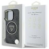 Etui GUESS IML Metal Glitter 4G Circle Triangle MagSafe do Apple iPhone 16 Pro Max Czarny Marka telefonu Apple