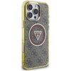 Etui GUESS IML Metal Glitter 4G Circle Triangle MagSafe do Apple iPhone 16 Pro Max Brązowy Kompatybilność Apple iPhone 16 Pro Max