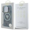 Etui GUESS IML Metal Glitter 4G Circle Triangle MagSafe do Apple iPhone 16 Pro Niebieski Marka telefonu Apple