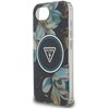 Etui GUESS IML Metal Glitter Flowers Triangle MagSafe do Apple iPhone 16e Czarny Typ Etui nakładka