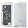Etui GUESS IML Metal Glitter 4G Circle Triangle MagSafe do Apple iPhone 16e Czarny Marka telefonu Apple