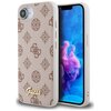Etui GUESS Peony Script Logo MagSafe do Apple iPhone 16e Brązowy