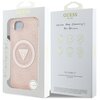 Etui GUESS IML Metal Glitter 4G Circle Triangle MagSafe do Apple iPhone 16e Różowy Marka telefonu Apple