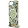 Etui GUESS IML Metal Glitter Flowers Triangle MagSafe do Apple iPhone 16e Zielony Typ Etui nakładka