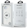 Etui KARL LAGERFELD IML Metal Choupette Head MagSafe do Apple iPhone 16e Biały Marka telefonu Apple