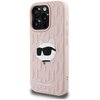 Etui KARL LAGERFELD 3D Rubber Monogram & Choupette do Apple iPhone 16 Pro Różowy Seria telefonu iPhone