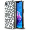 Etui KARL LAGERFELD IML Repeat Logo do Apple iPhone 16e Srebrny