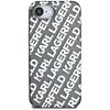 Etui KARL LAGERFELD IML Repeat Logo do Apple iPhone 16e Srebrny Model telefonu iPhone 16e