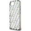 Etui KARL LAGERFELD IML Repeat Logo do Apple iPhone 16e Srebrny Dominujący kolor Srebrny