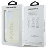 Etui KARL LAGERFELD IML Rhinestones Logo do Apple iPhone 16 Pro Przezroczysty Marka telefonu Apple