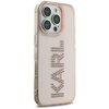Etui KARL LAGERFELD IML Rhinestones Logo do Apple iPhone 16 Pro Max Przezroczysto-różowy Kompatybilność Apple iPhone 16 Pro Max