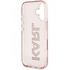 Etui KARL LAGERFELD IML Rhinestones Logo do Apple iPhone 16 Przezroczysto-różowy Gwarancja 24 miesiące