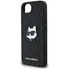 Etui KARL LAGERFELD Monogram Choupette Head Pin do Apple iPhone 16e Czarny Typ Etui nakładka