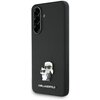 Etui KARL LAGERFELD Saffiano K&C Metal Logo do Samsung Galaxy A56 Czarny