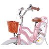 Rower dziecięcy HUFFY Retro Vintage 20 cali dla dziewczynki Perłowo-różowy Rozmiar koła [cal] 20
